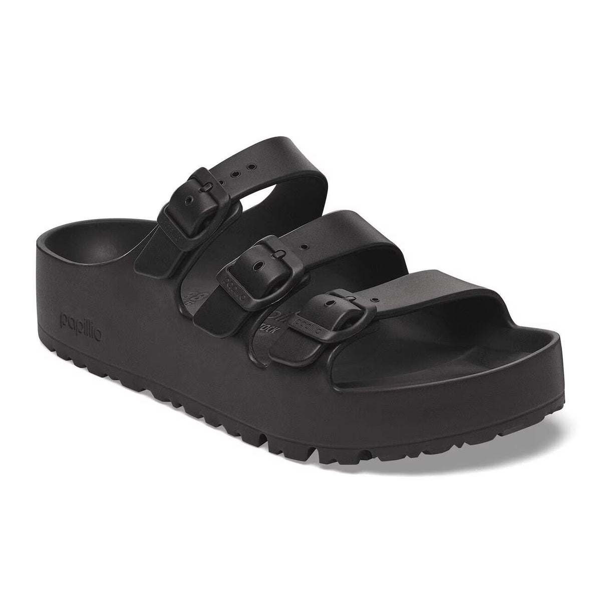 BIRKENSTOCK FLORIDA III EVA FLEX PLATFORM BLACK - WOMENS