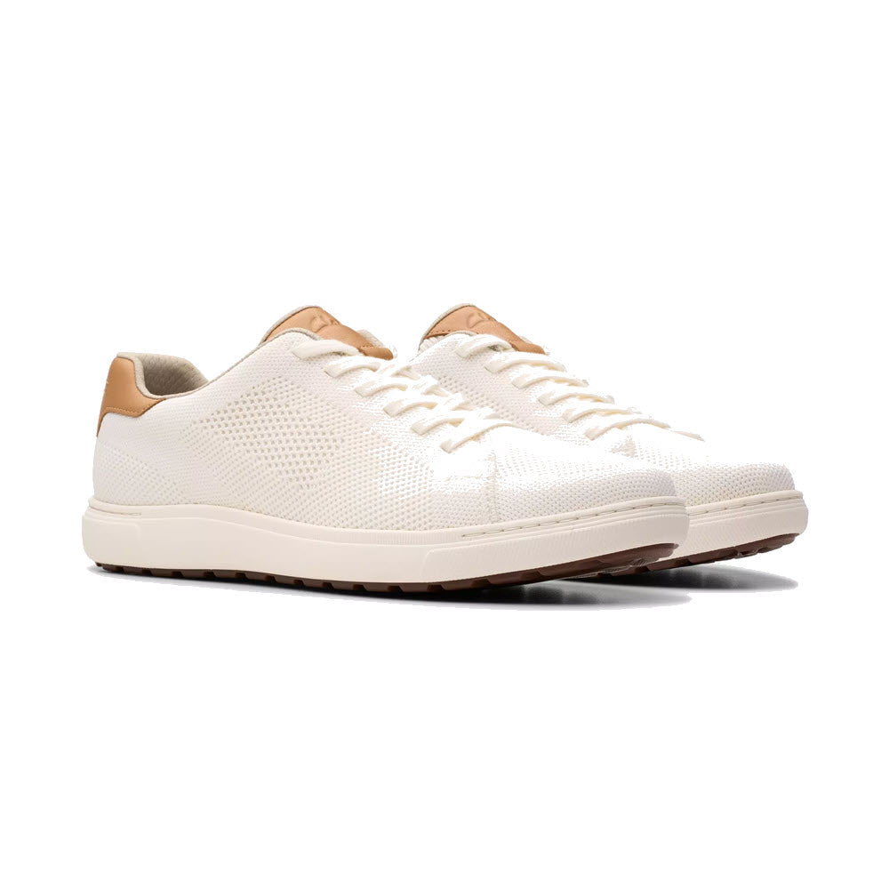 CLARKS MAPSTONE SPORT WHITE COMBI - MENS