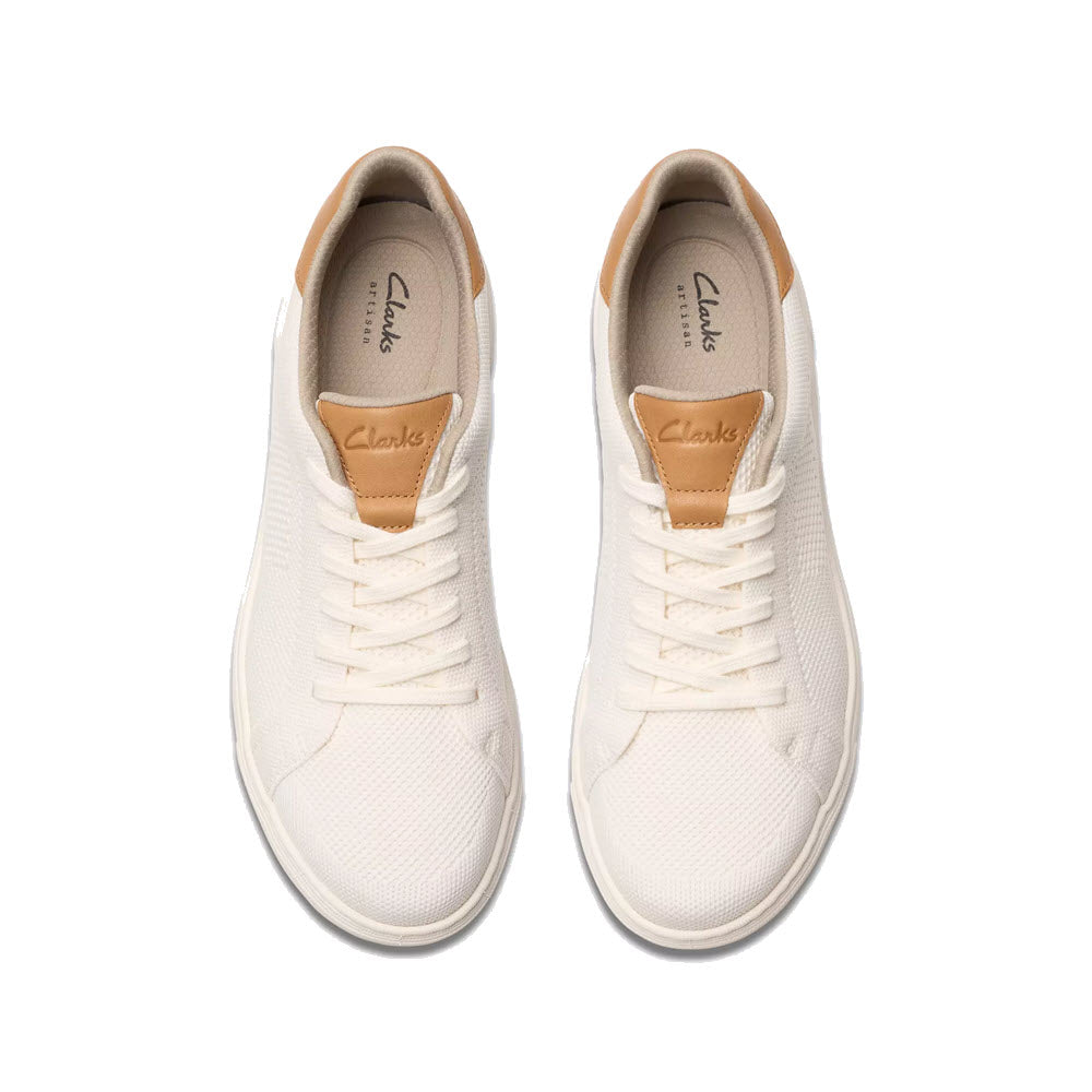 CLARKS MAPSTONE SPORT WHITE COMBI - MENS