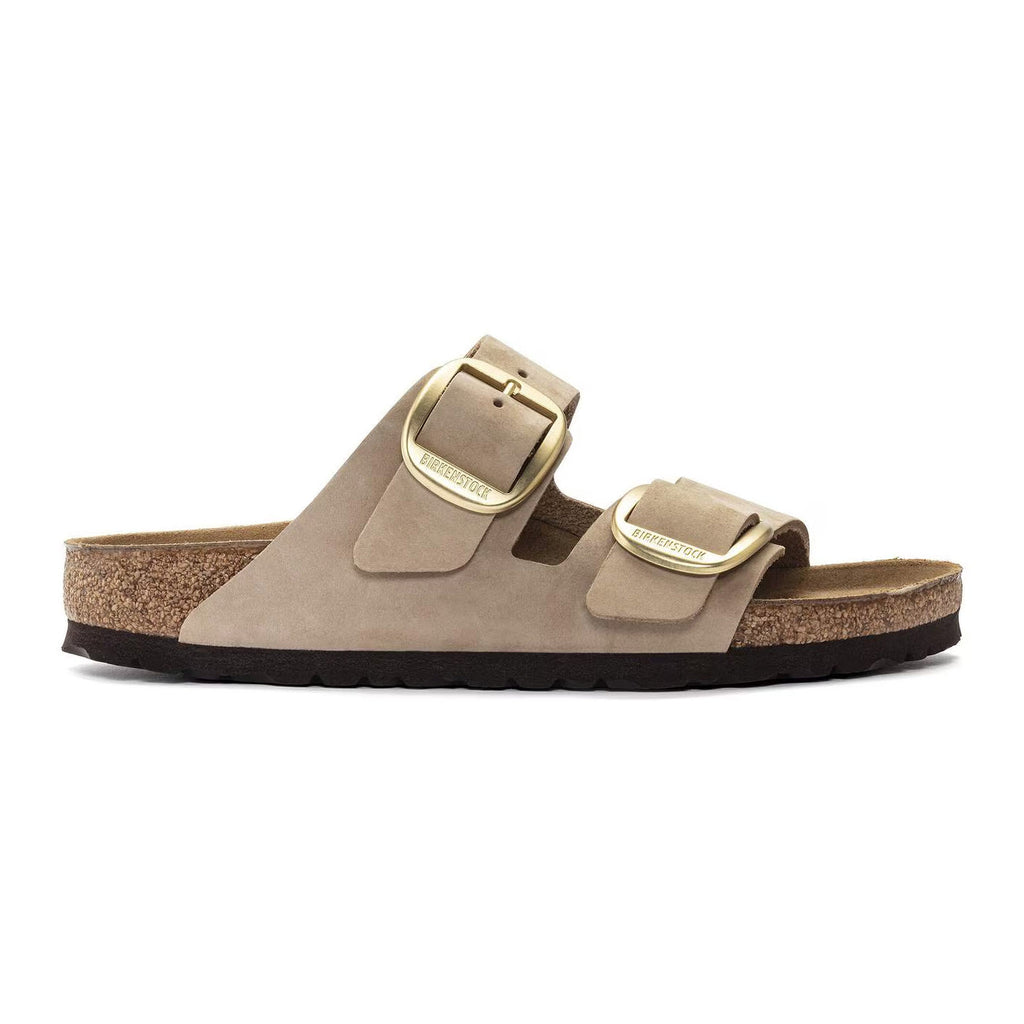 BIRKENSTOCK ARIZONA BIG BUCKLE BIRKOFLOR SANDCASTLE - WOMENS