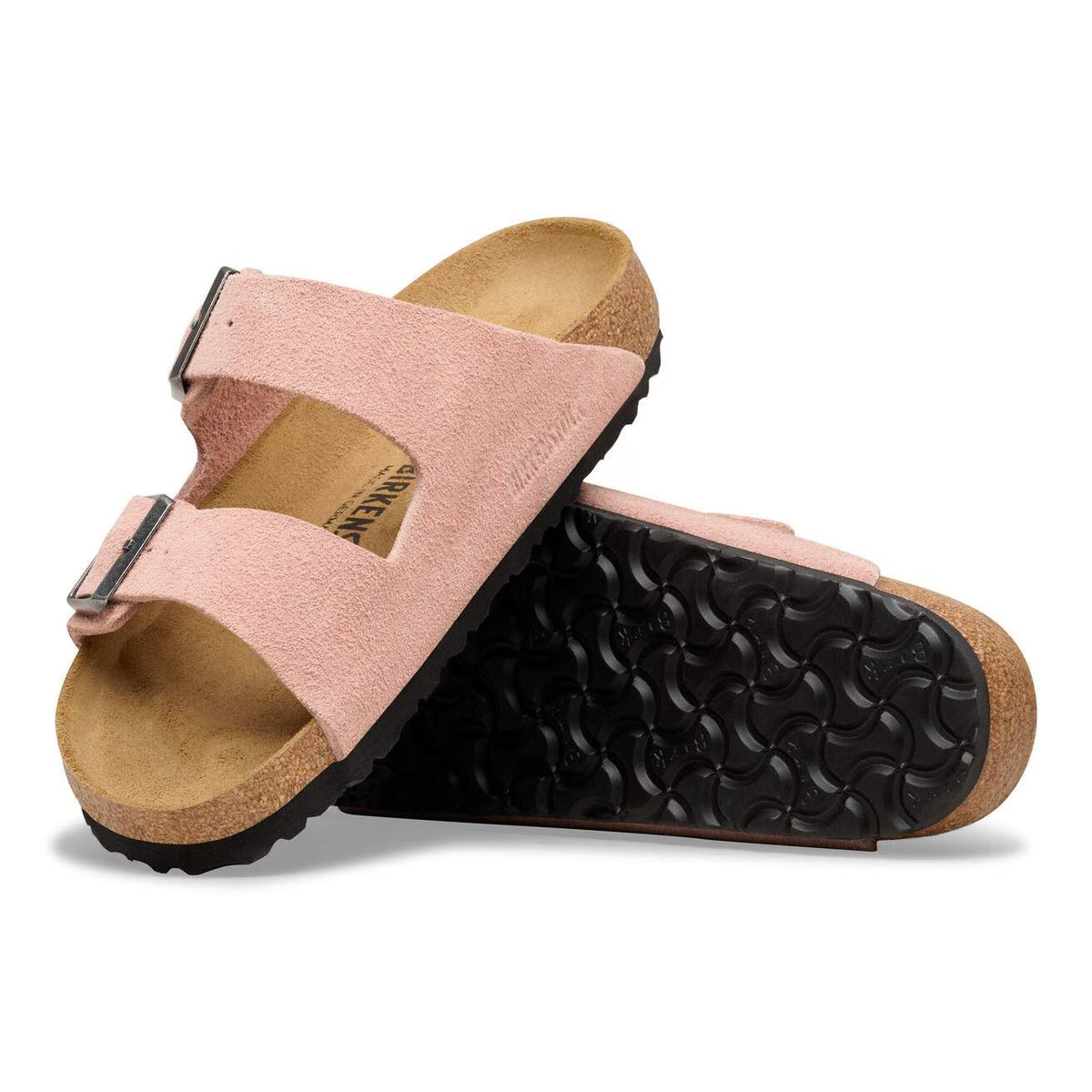 BIRKENSTOCK ARIZONA SUEDE PINK CLAY - WOMENS
