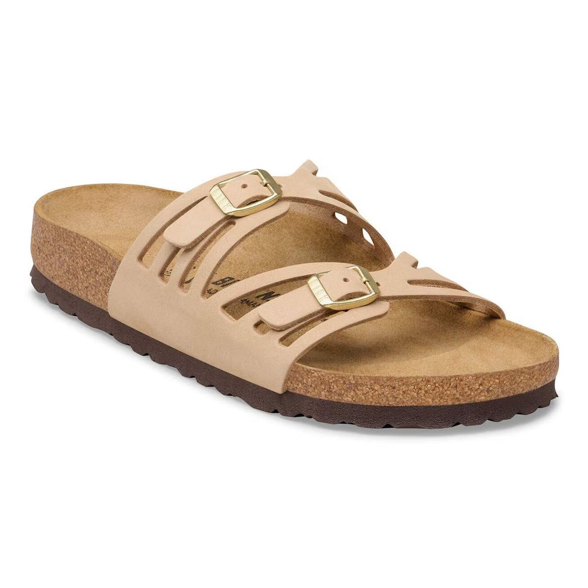 BIRKENSTOCK GRANADA NUBUCK SANDCASTLE - WOMENS