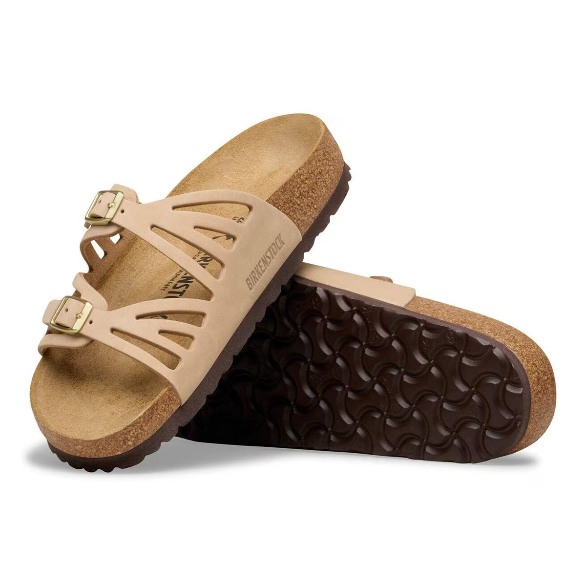 BIRKENSTOCK GRANADA NUBUCK SANDCASTLE - WOMENS