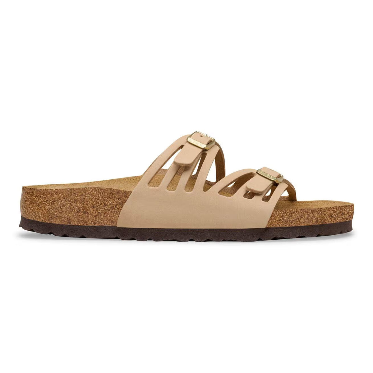 BIRKENSTOCK GRANADA NUBUCK SANDCASTLE - WOMENS