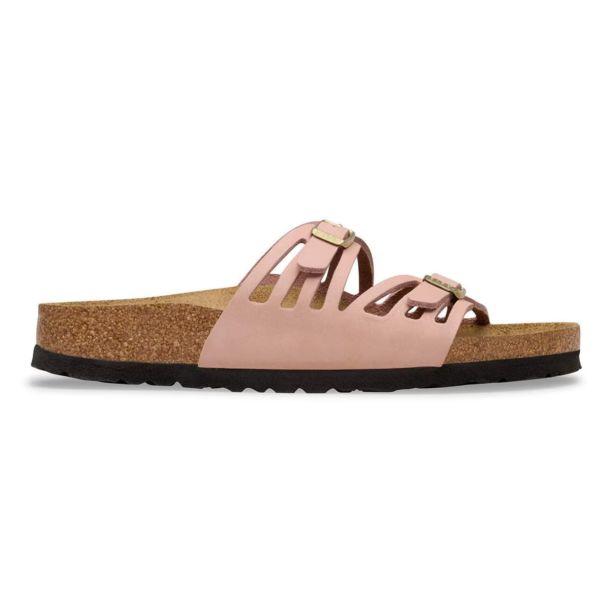 BIRKENSTOCK GRANADA NUBUCK SOFT PINK - WOMENS