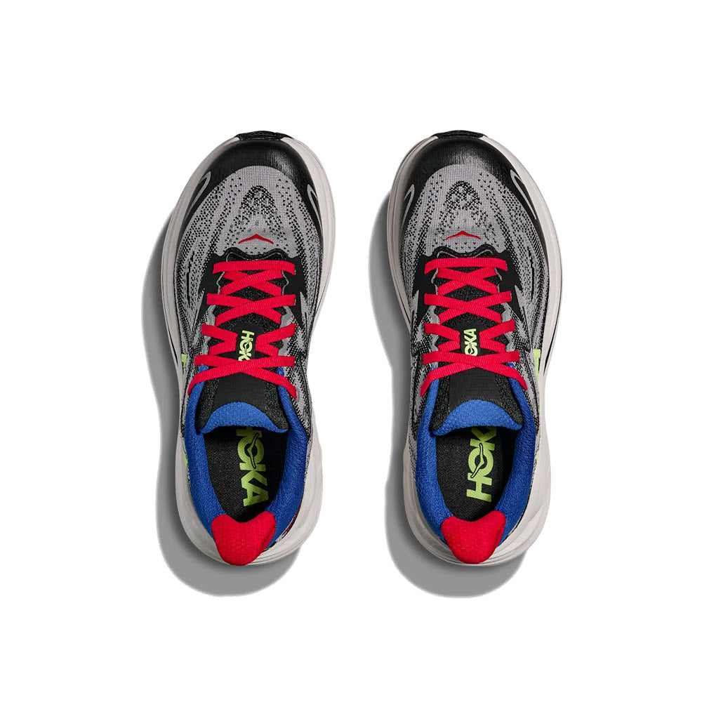 HOKA CLIFTON 10 FOGGY GREY/BLACK - YOUTH