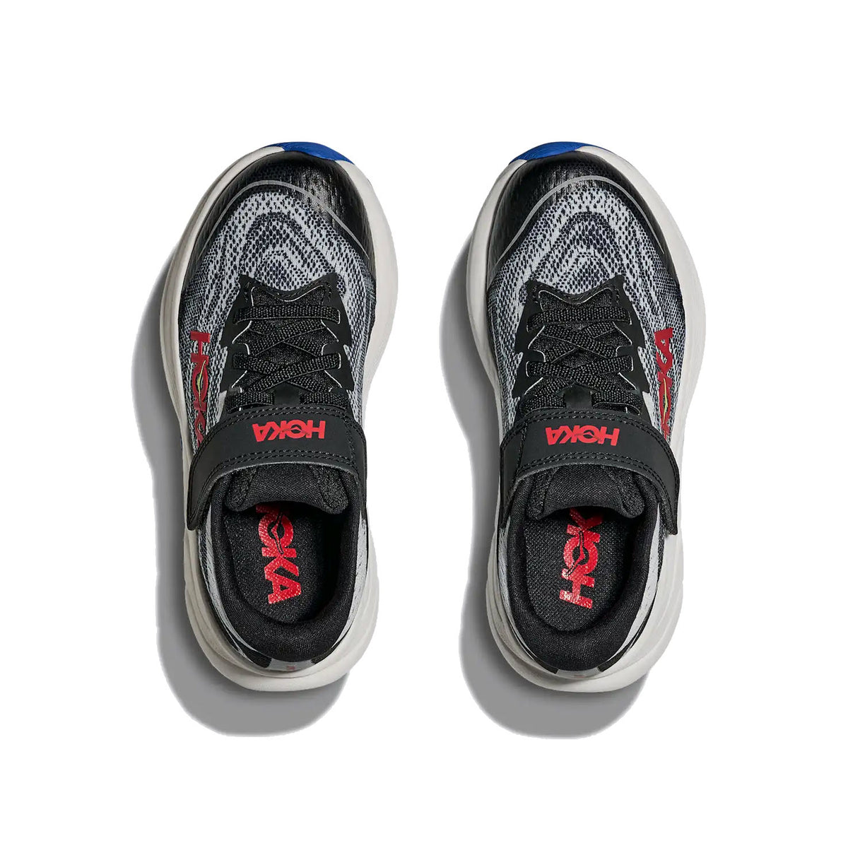 HOKA RINCON 4 BLACK/COLBALT - KIDS