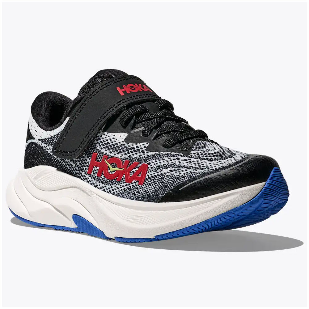 HOKA RINCON 4 BLACK/COLBALT - KIDS