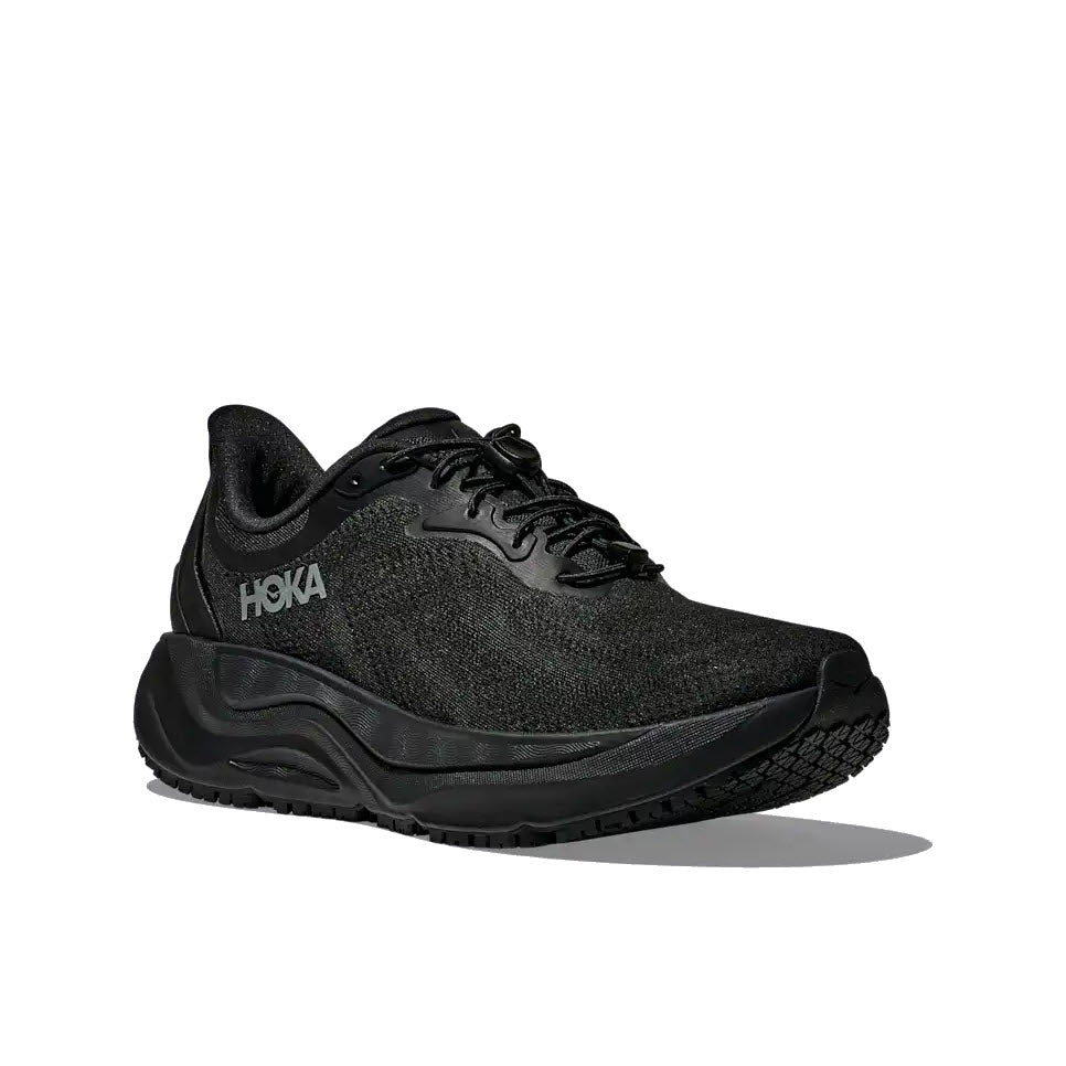 HOKA ARAHI SLIP RESISTANT BLACK/BLACK - WOMENS
