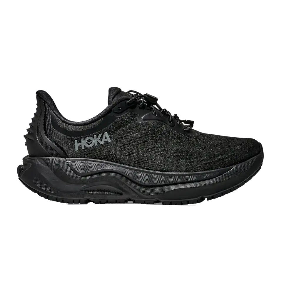 HOKA ARAHI SLIP RESISTANT BLACK/BLACK - WOMENS