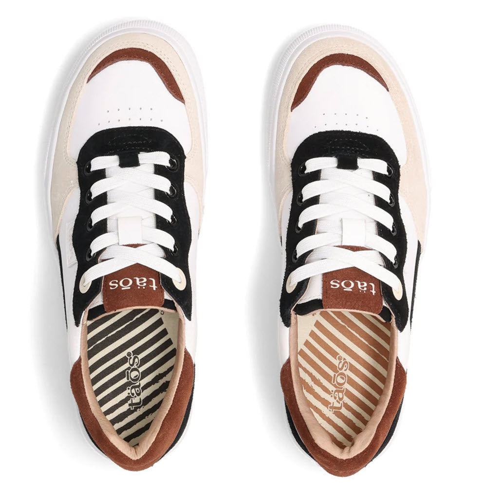 TAOS POP SOUL SNEAKER BLACK BROWN MULTI - WOMENS