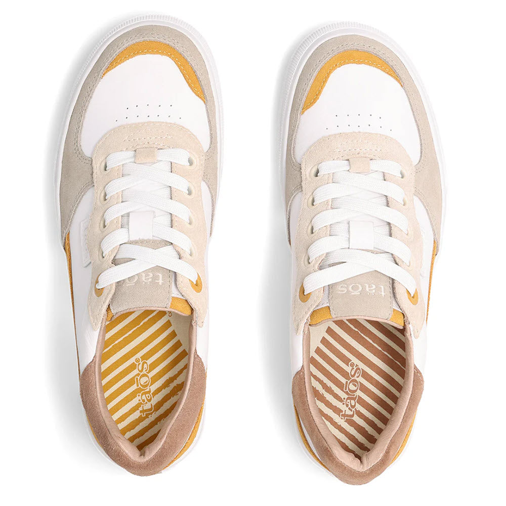 TAOS POP SOUL SNEAKER SAND MUSTARD MULTI - WOMENS