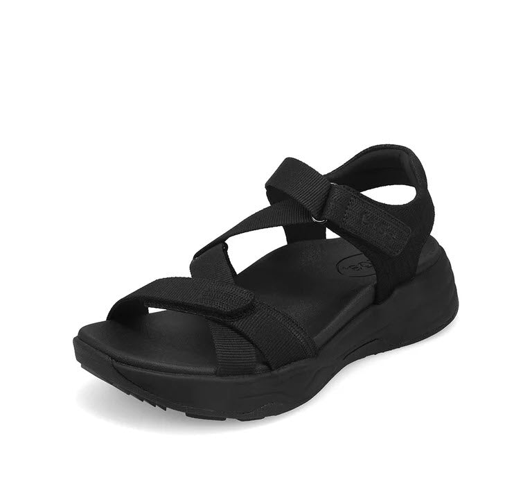 TAOS SUPER Z SANDAL BLACK BLACK - WOMENS