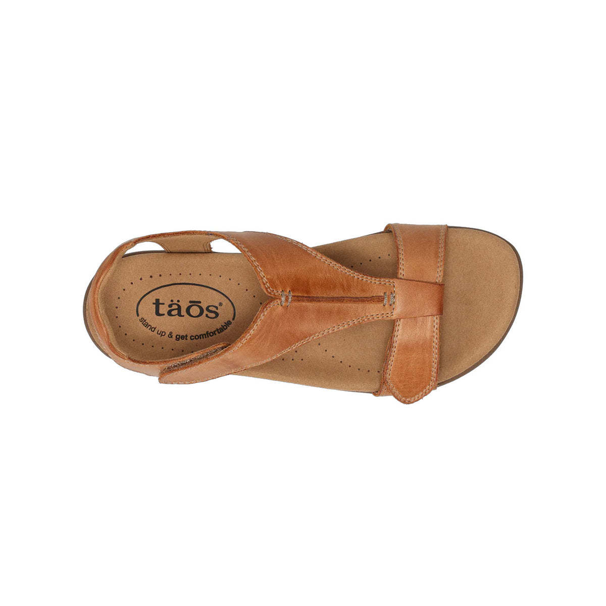 TAOS THE SHOW SANDAL CARAMEL - WOMENS