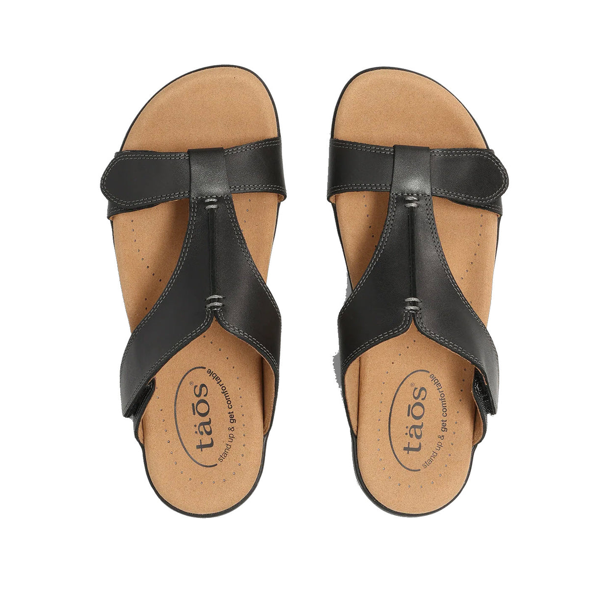 TAOS SLIDE SHOW SANDAL BLACK - WOMENS