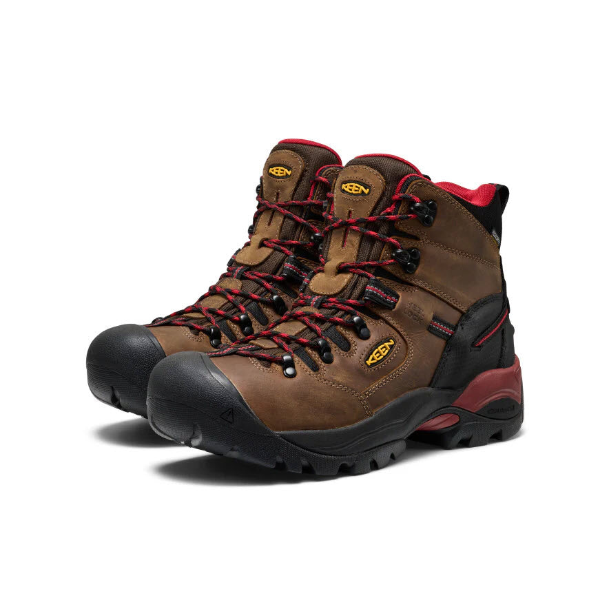 KEEN PITTSBURGH ENERGY 6' WP BISON/BLACK - MENS