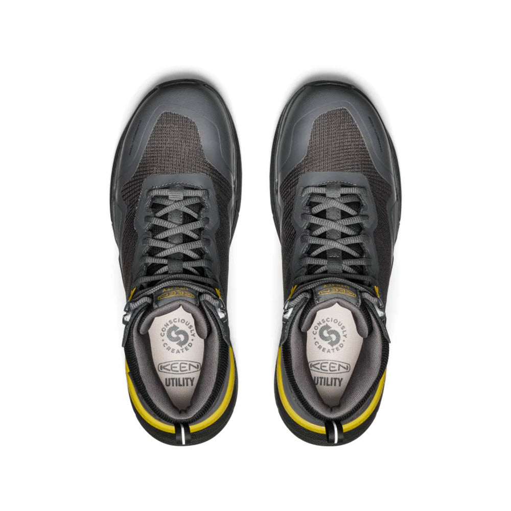 KEEN SYNCHRO MID WP MAGNET/BLACK - MENS