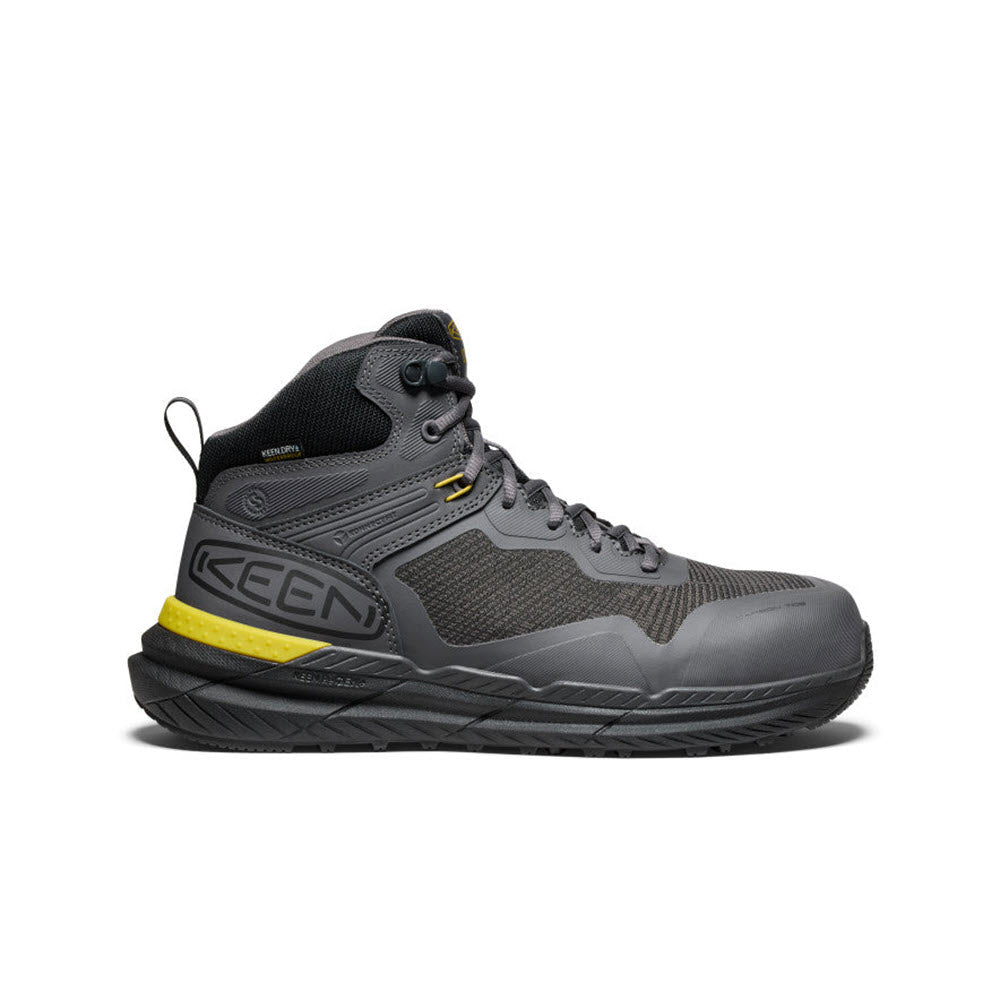 KEEN SYNCHRO MID WP MAGNET/BLACK - MENS