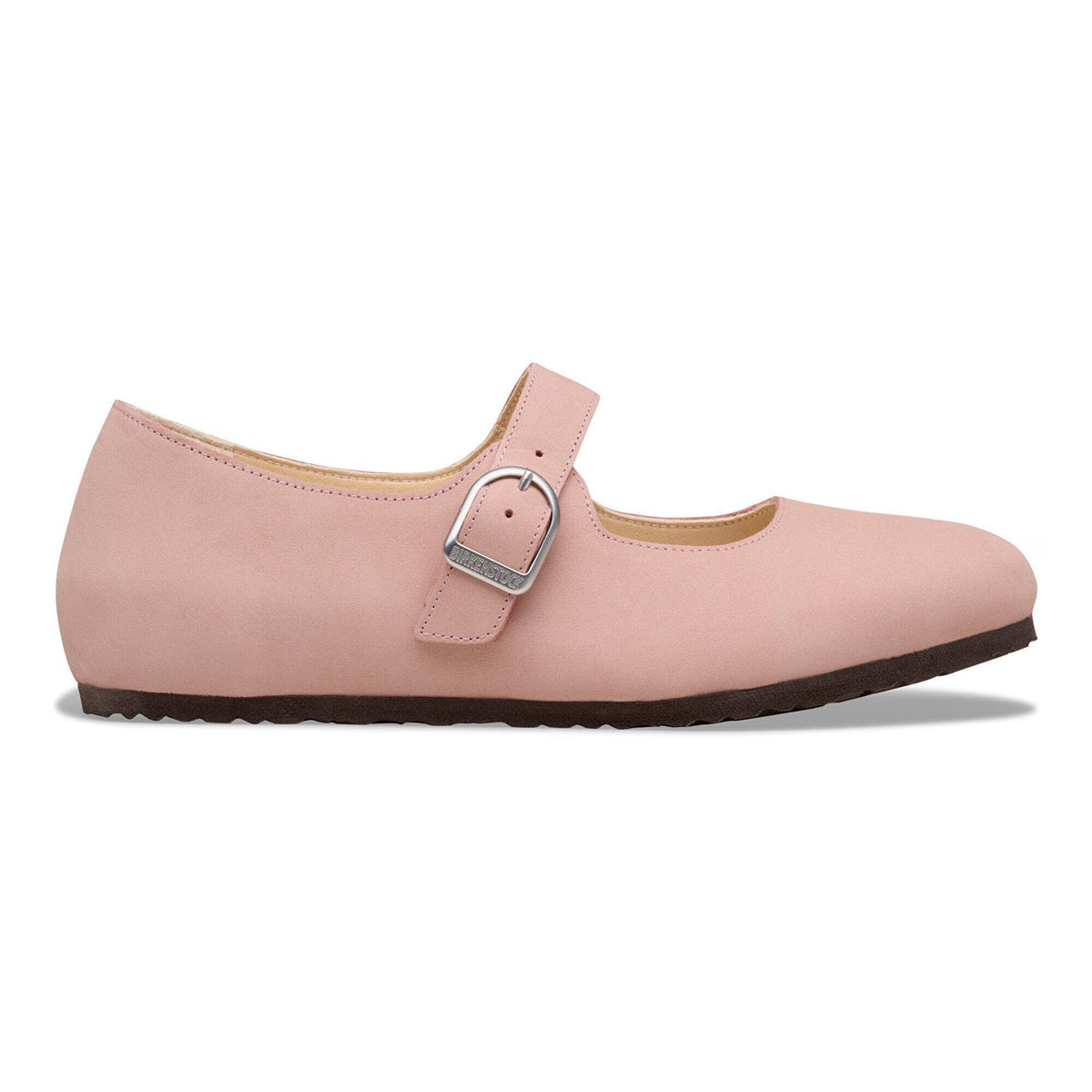 BIRKENSTOCK SANTA CLARITA MARY JANE NUBUCK PINK CLAY - WOMENS