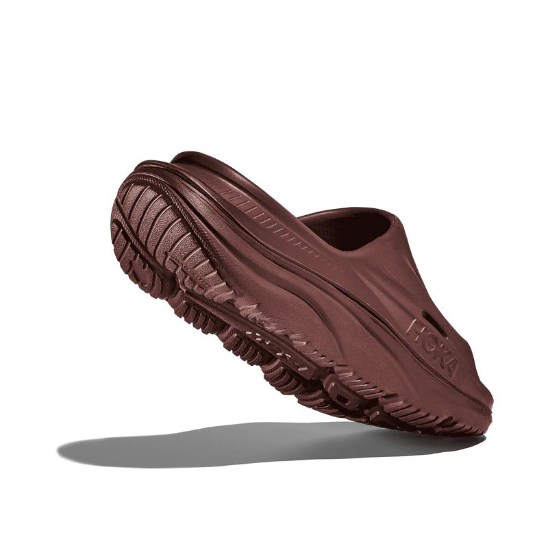 HOKA ORA RECOVERY SLIDE 3 DARK CEDAR - ADULT