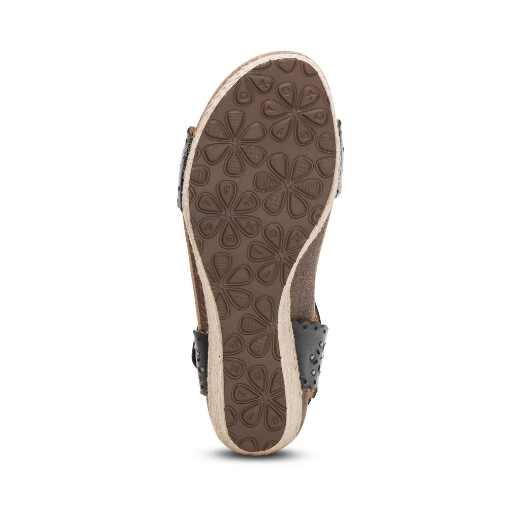 AETREX SYDNEY CUTOUT BLACK - WOMENS