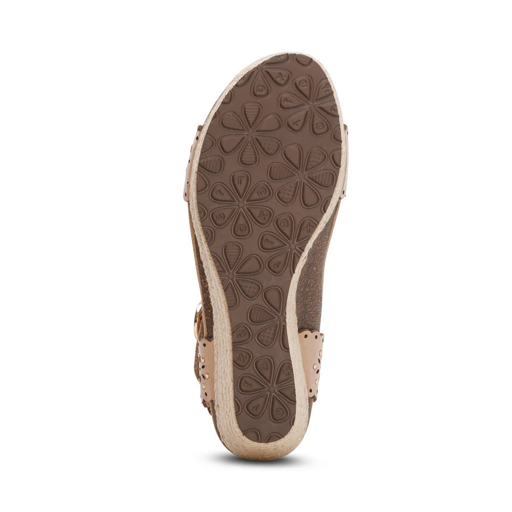 AETREX SYDNEY CUTOUT SAND - WOMENS