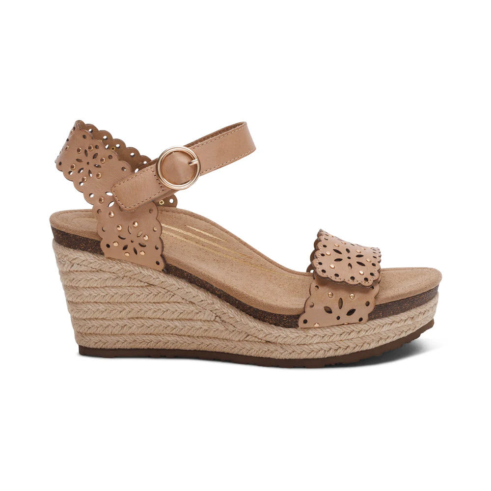 AETREX SYDNEY CUTOUT SAND - WOMENS