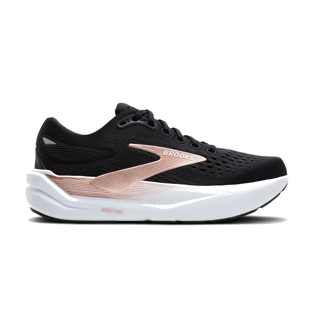 BROOKS GHOST MAX 3 BLACK/ROSE GOLD - WOMENS