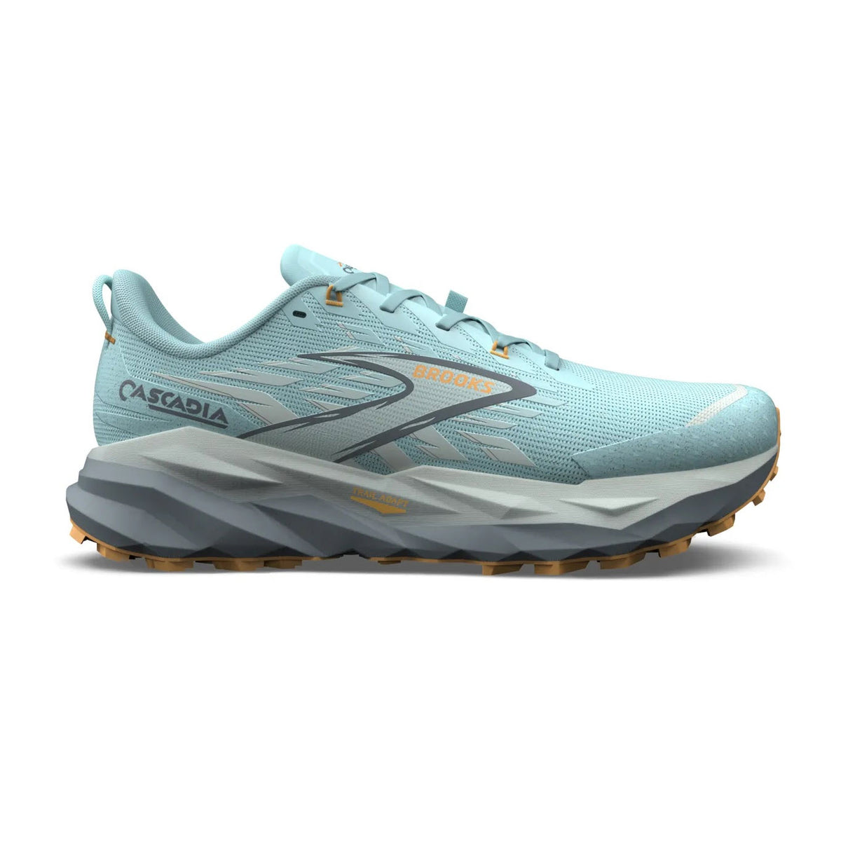 BROOKS CASCADIA 19 CLEARWATER/PRIMER GREY/APRICOT - WOMENS