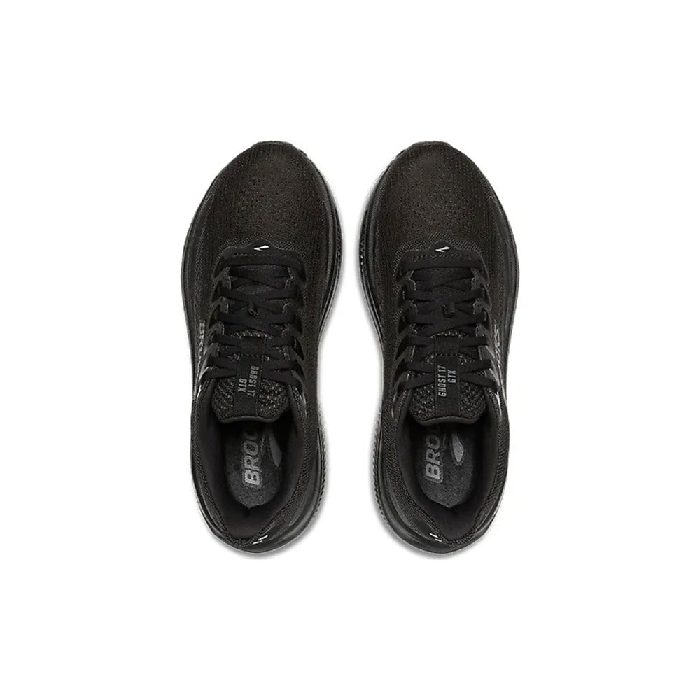 BROOKS GHOST 17 GTX BLACK/BLACK/EBONY - WOMENS