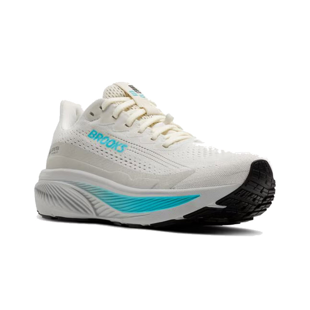 BROOKS GHOST 17 GTX COCONUT/OYSTER/BLUE - WOMENS