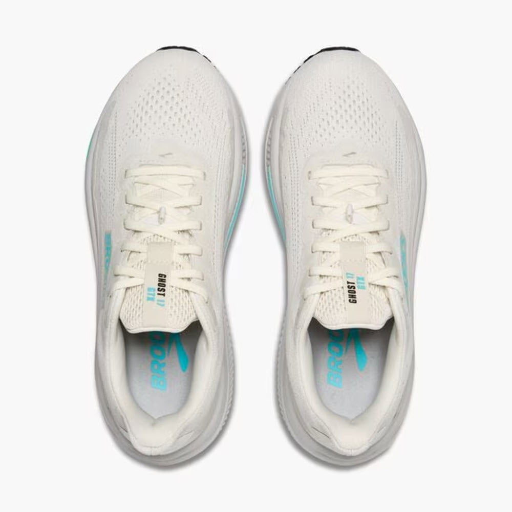 BROOKS GHOST 17 GTX COCONUT/OYSTER/BLUE - WOMENS