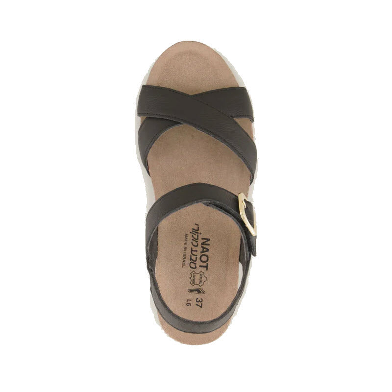 NAOT THRONE LATTE BROWN LEATHER - WOMENS