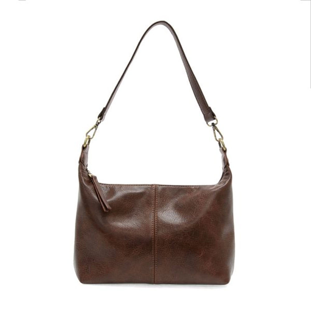 JOY DANNA TOP ZIP CROSSBODY BAG HICKORY