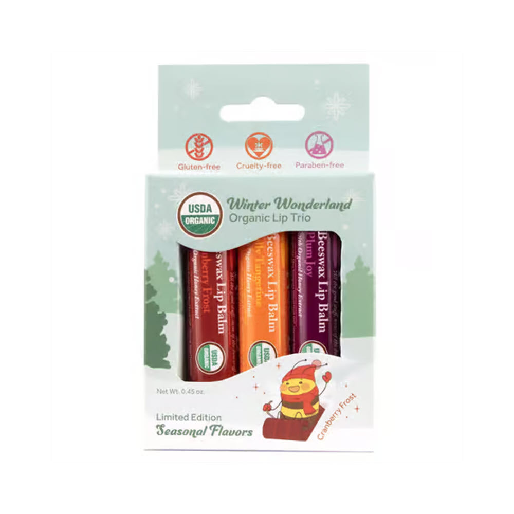 NAKED BEE LIP TRIO WINTER WONDERLAND