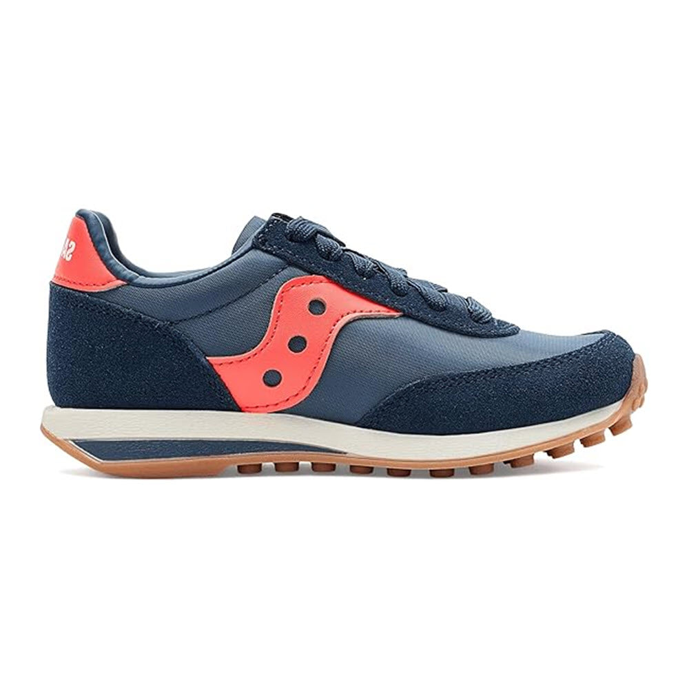 SAUCONY TRAINER 80 NAVY RED - KIDS