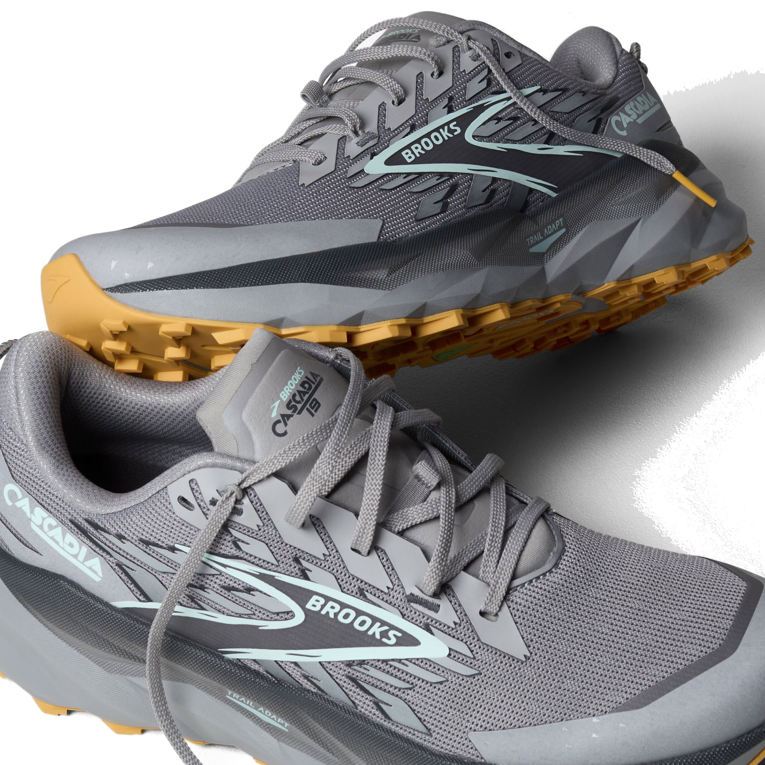 harukecyon Brooks Men's Cascadia 18 Running Shoes - Blue Sapphire/Black