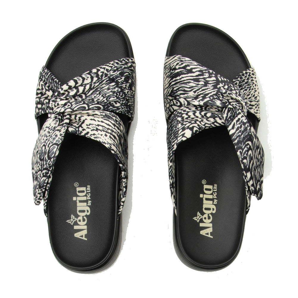 ALEGRIA RYLIE ADJUSTABLE SATIN KNOTTED BIRDS OF A FEATHER - WOMENS