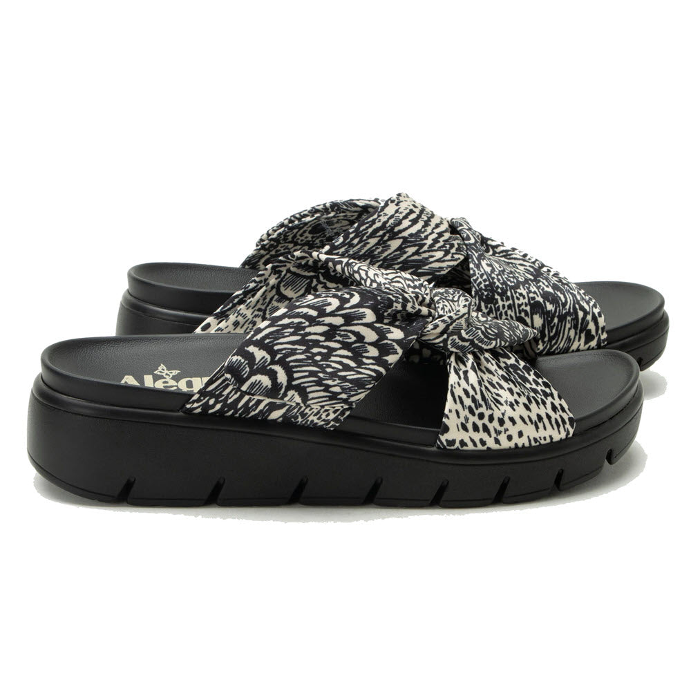 ALEGRIA RYLIE ADJUSTABLE SATIN KNOTTED BIRDS OF A FEATHER - WOMENS