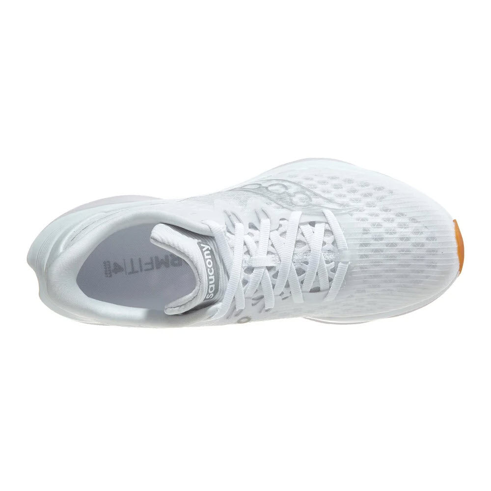 SAUCONY KINVARA 16 WHITE/GUM - WOMENS