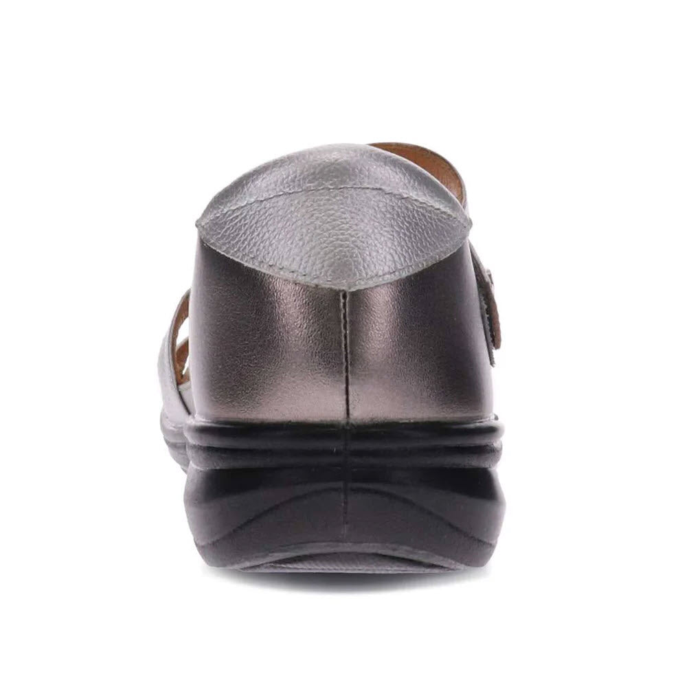 NEGARA CLOSE BACK SANDAL REMOVABLE FOOTBED SILVER FUSION - WOMENS