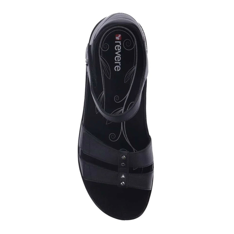 NEGARA CLOSE BACK SANDAL REMOVABLE FOOTBED BLACK - WOMENS