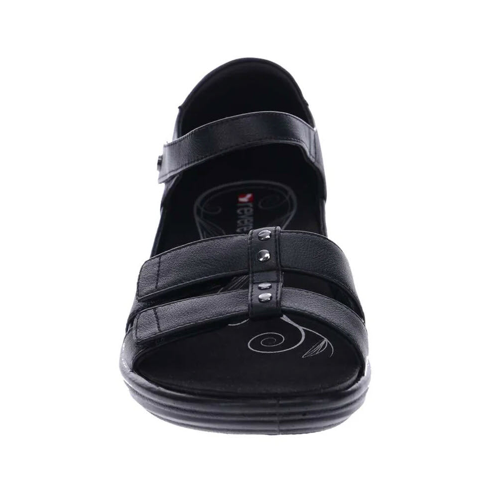 NEGARA CLOSE BACK SANDAL REMOVABLE FOOTBED BLACK - WOMENS
