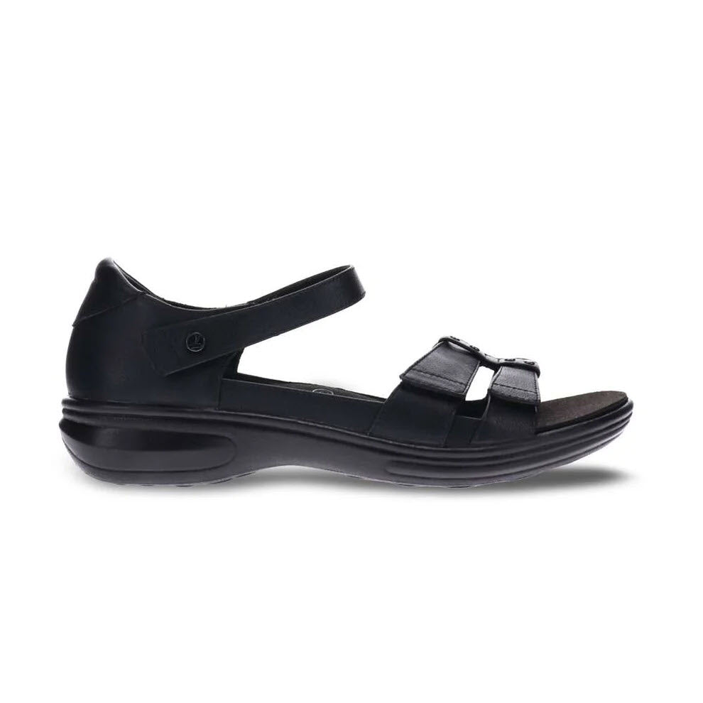 NEGARA CLOSE BACK SANDAL REMOVABLE FOOTBED BLACK - WOMENS