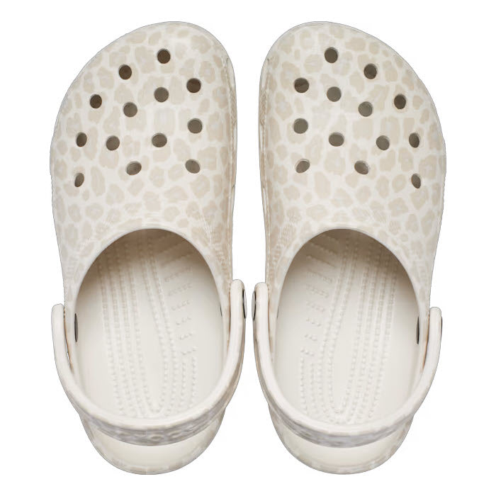CROCS CLASSIC ANIMAL CLOG ALMOND TINT - WOMENS