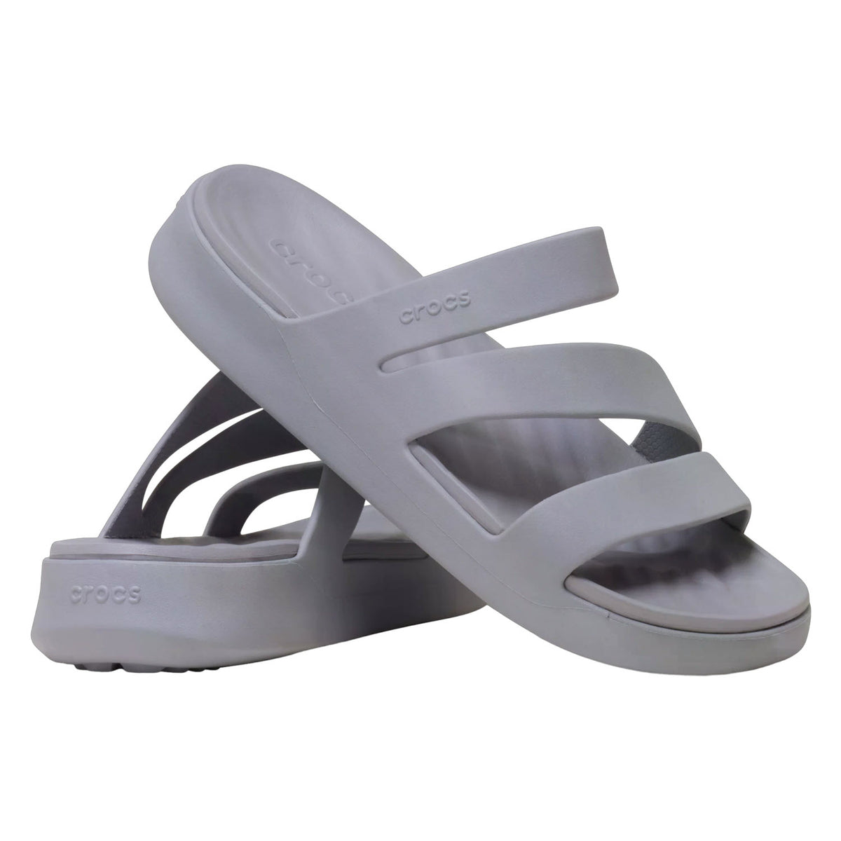 CROCS GETAWAY STRAPPY SANDAL MAUVE - WOMENS