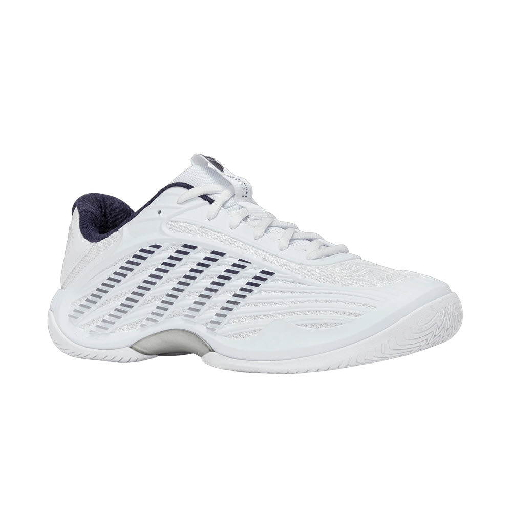 K-SWISS HYPERCOURT EXPRESS 3 WHITE/PEACOAT/SILVER - MENS