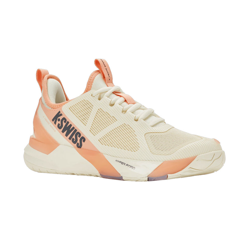 K-SWISS K-FRAME SPEED EGRET/PEACH PARFAIT - WOMENS