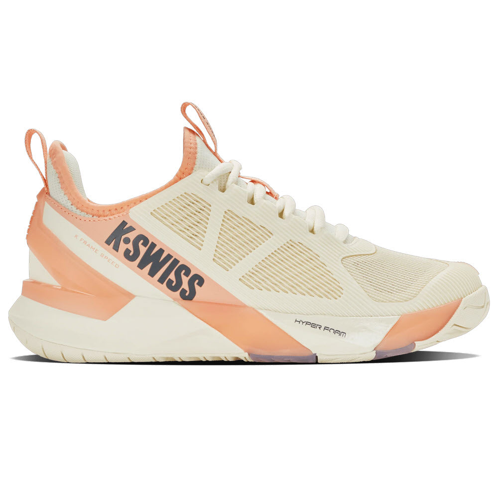 K-SWISS K-FRAME SPEED EGRET/PEACH PARFAIT - WOMENS