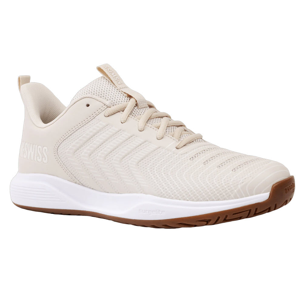 K-SWISS ULTRASHOT LIGHT INDOOR WHITECAP GRAY/WHITE - WOMENS